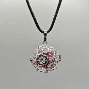 Llamador de Ángeles Argentia Embarazadas Rosa Plata - ANTIAPORA - Imagen 2