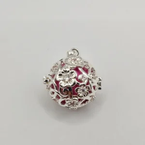 Llamador de Ángeles Argentia Embarazadas Rosa Plata - ANTIAPORA - Imagen 3