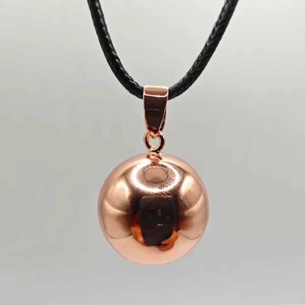 Llamador de Angeles Oro Rosa Esfera - Imagen 2