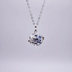 Colgante de Aromaterapia Raices - Plata de Ley 925 - Talla 24"